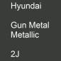 Preview: Hyundai, Gun Metal Metallic, 2J.